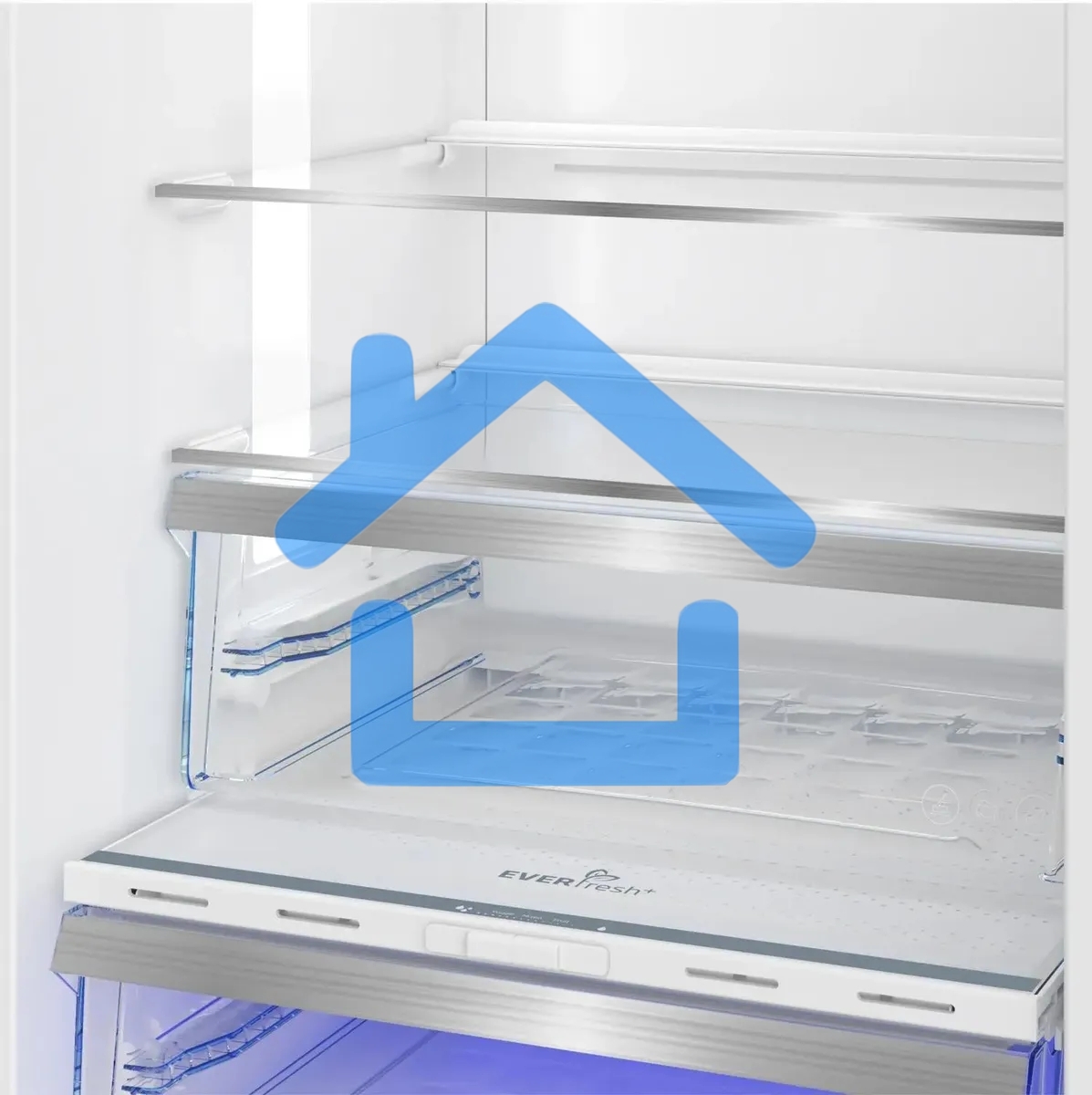Холодильник Beko B5RCNK363ZW белый двухкамерный 220/100л морозилка снизу Total No Frost