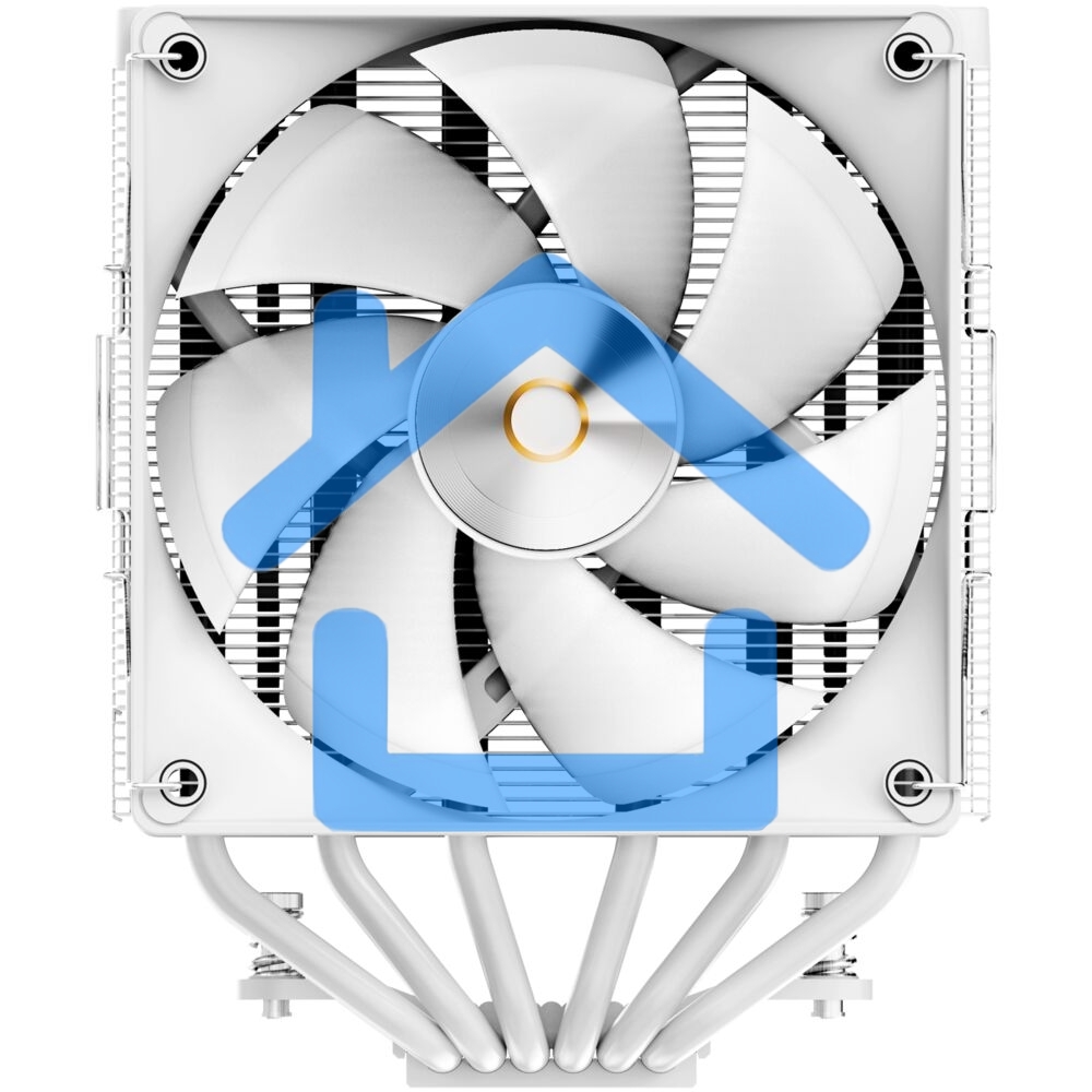 Кулер Ocypus Delta A62 WH ARGB белый 260W/ All Intel/ AMD AM*/ 2 fans / Screws