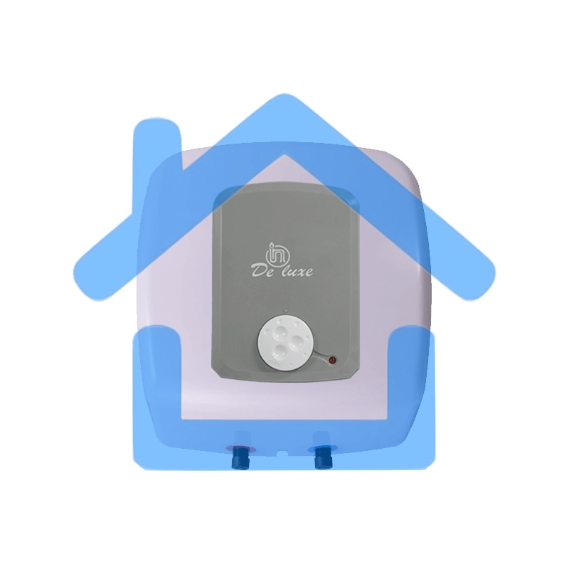 Водонагреватель De Luxe DSZF15-LJ/15CE (над мойкой) Объем 15л,мощность 1.5квт,ВxШxГ440/365/450