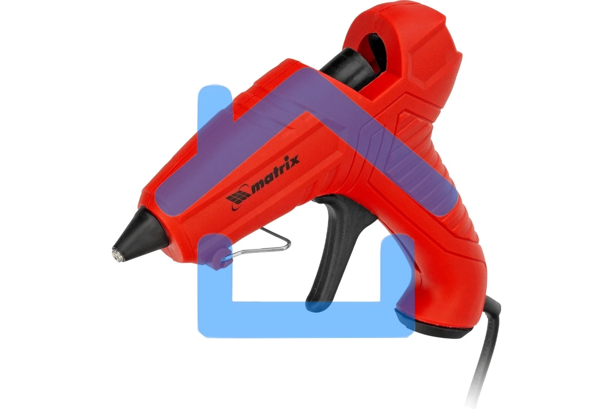 Клеевой пистолет Matrix, 11 мм, 25 (80) Вт, 16 г/мин