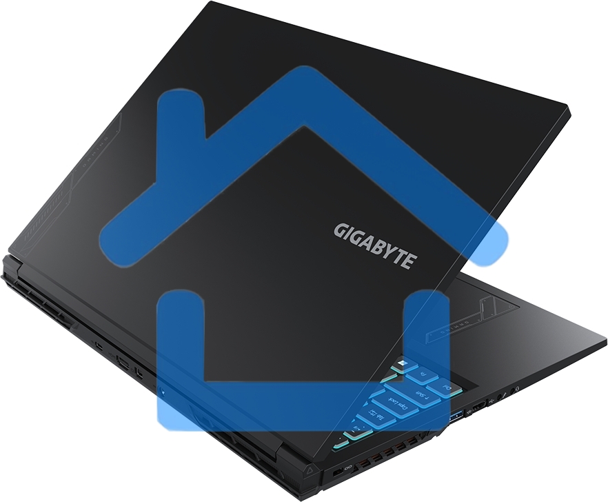 Ноутбук Gigabyte G6 черный KF-H3KZ854KD Core i7 13620H 16Gb SSD1Tb NVIDIA GeForce RTX 4060 8Gb 16
