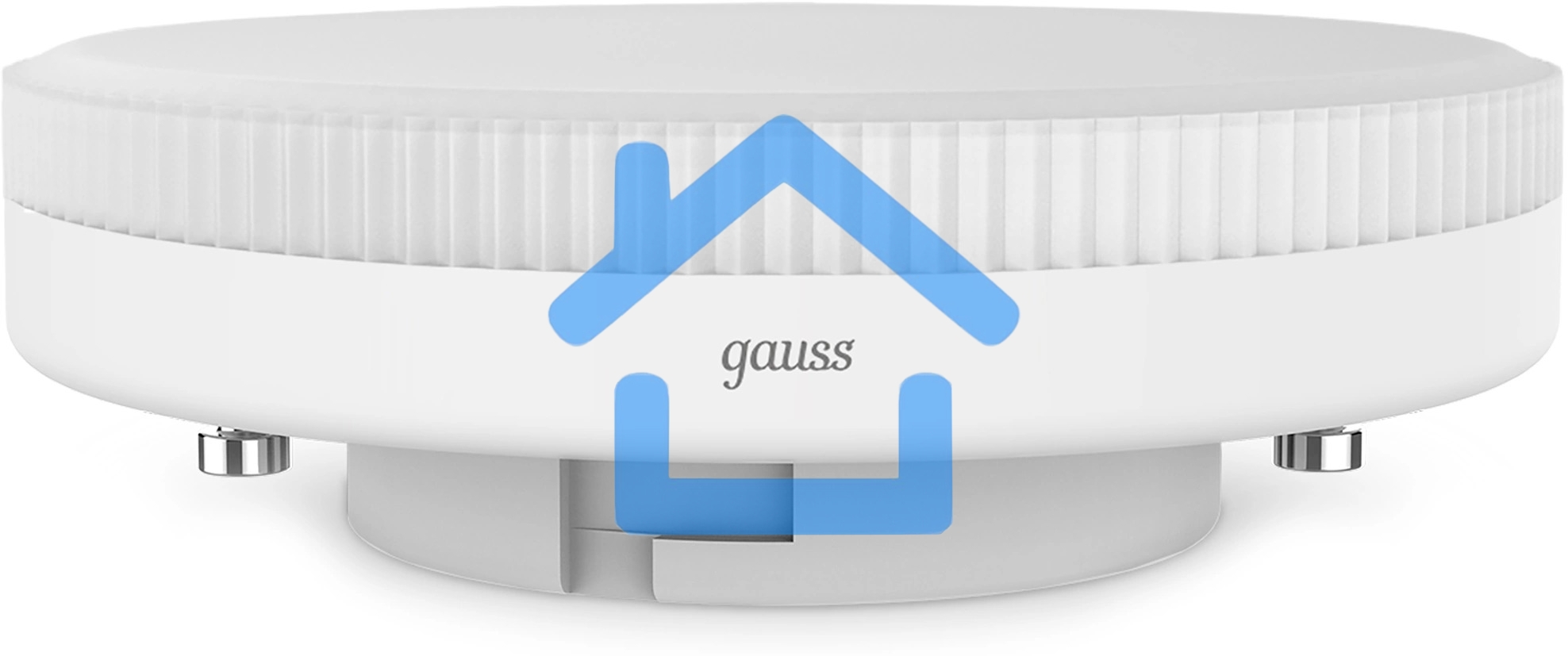 Лампа светодиодная Gauss 8Вт цок.:GX53 таблетка 220B св.свеч.бел.нейт. Tablet (упак.:10шт) (108008208)