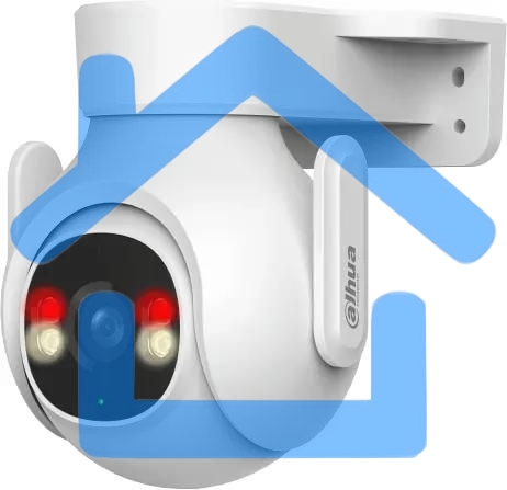 Камера видеонаблюдения IP Dahua DH-IPC-P5BP-PV-0360B Wi-Fi 3.6-3.6мм цв. корп.:белый