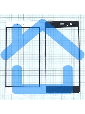 Стекло для Huawei P9 Plus белое