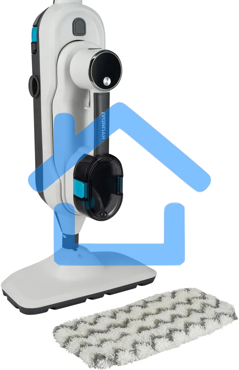 Швабра паровая Hyundai HYV-SM710 1500Вт белый/серый