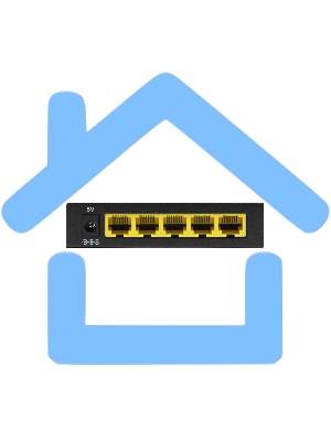 Неуправляемый 5-портовый коммутатор ORIGO OS1205/A1A 10/100 Мбит/с