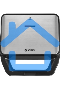 Вафельница Vitek VT-2626 850Вт черный/серебристый