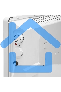 Конвектор электрический MTX CH-2000, белый, 2000 Вт, 25 м2, термостат