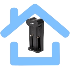 Устройство зарядное L-71USB 2х500мА Li-ion (16340/17650/18650/26650/20700 и др.) 4.2В DC USB-MicroUSB в компл. ФАZА 5032385