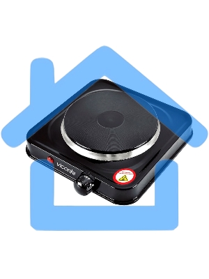 Электрическая плита настольная VICONTE VC-904 черная