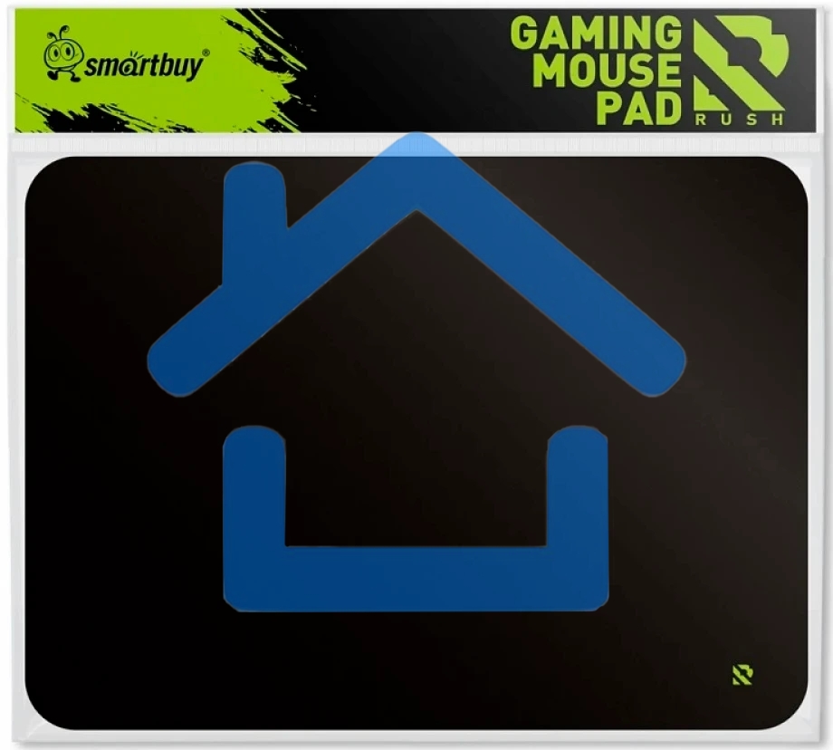 Коврик для мыши SMARTBUY (SBMPXS01GK) RUSH Blackout черный XS-size