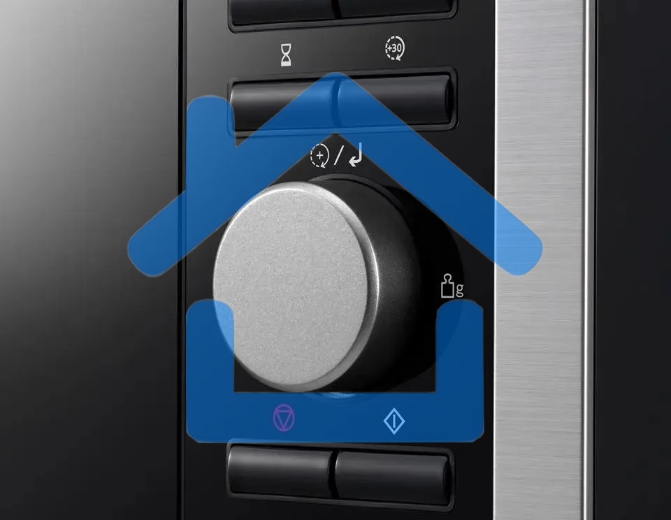 Микроволновая печь Panasonic NN-C69MSZPE нержавеющая сталь/черный 30л 1000Вт поворотный механизм, кнопки