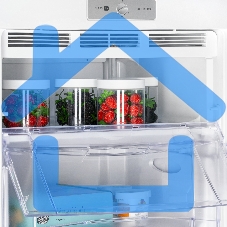 Морозилка Nordfrost DF 261 SAP, серебристый, 139л, 3 ящика