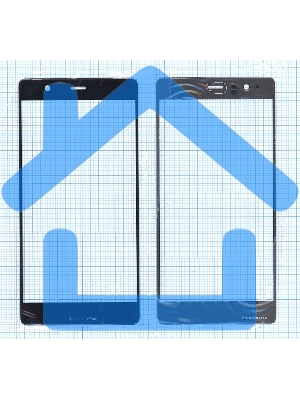 Стекло для Huawei P9 Plus черное