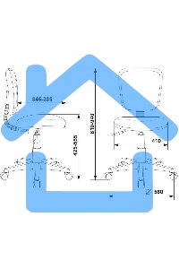 Кресло детское Бюрократ CH-W204NX белый монстры крестов. пластик пластик белый
