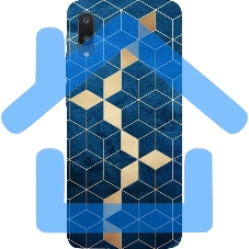 Чехол (клип-кейс) Gresso для Samsung Galaxy A02 Meridian синий (GR17AAAE8920)