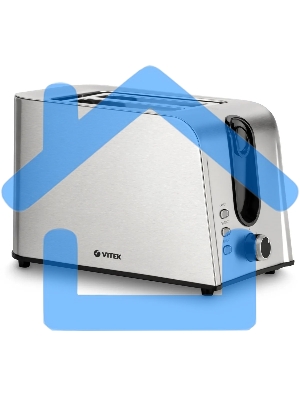 Тостер Vitek VT-1570 стальной