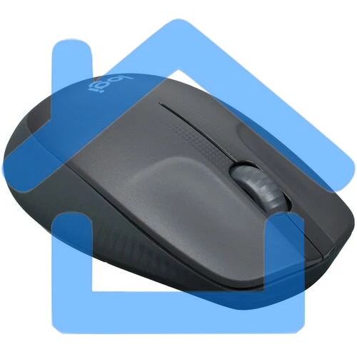 Мышь беспроводная Logitech M190 черный, 1000 dpi, радиоканал, USB, кнопки - 3