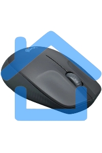 Мышь беспроводная Logitech M190 черный, 1000 dpi, радиоканал, USB, кнопки - 3