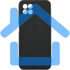 Чехол (клип-кейс) Redline для Realme 8i УТ000029111 черный