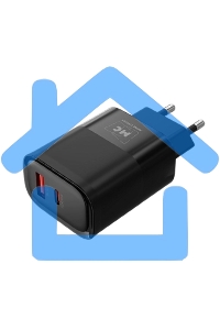 Зарядное устройство MORE CHOICE (4620202555557) NC81i СЗУ 1USB+1Type-C 3.0A PD 20W+ QC3.0, черный