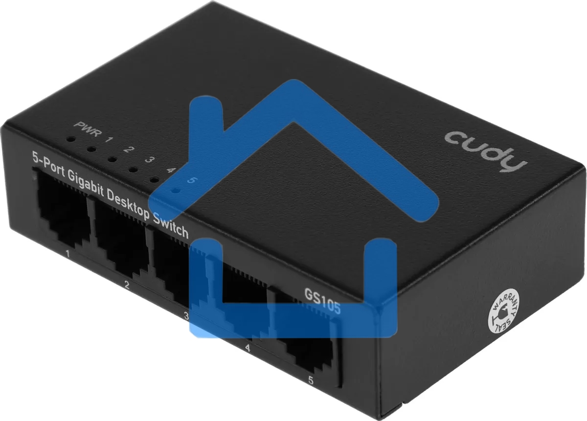 Коммутатор Cudy GS105 (L2) 5x1Гбит/с неуправляемый