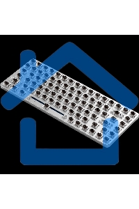 Клавиатура беспроводная механическая Satechi SM1 Slim Mechanical Backlit Bluetooth Keyboard, серый/черный ST-KSM1DK-RU