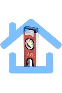 Уровень алюминиевый Matrix, фрезерованный, 3 глазка, рукоятки, 800 мм