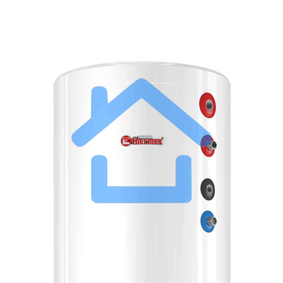 Водонагреватель Thermex IRP 300 V (combi) PRO 6кВт 300л комбинированный напольный