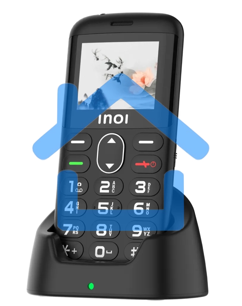 Мобильный телефон INOI 148 Senior 4G черный