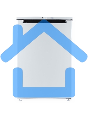 Морозильная камера Бирюса 514 белый 110л, 4 ящика