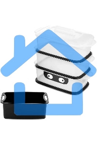 Пароварка Kitfort КТ-4082 3ярус. 800Вт серебристый