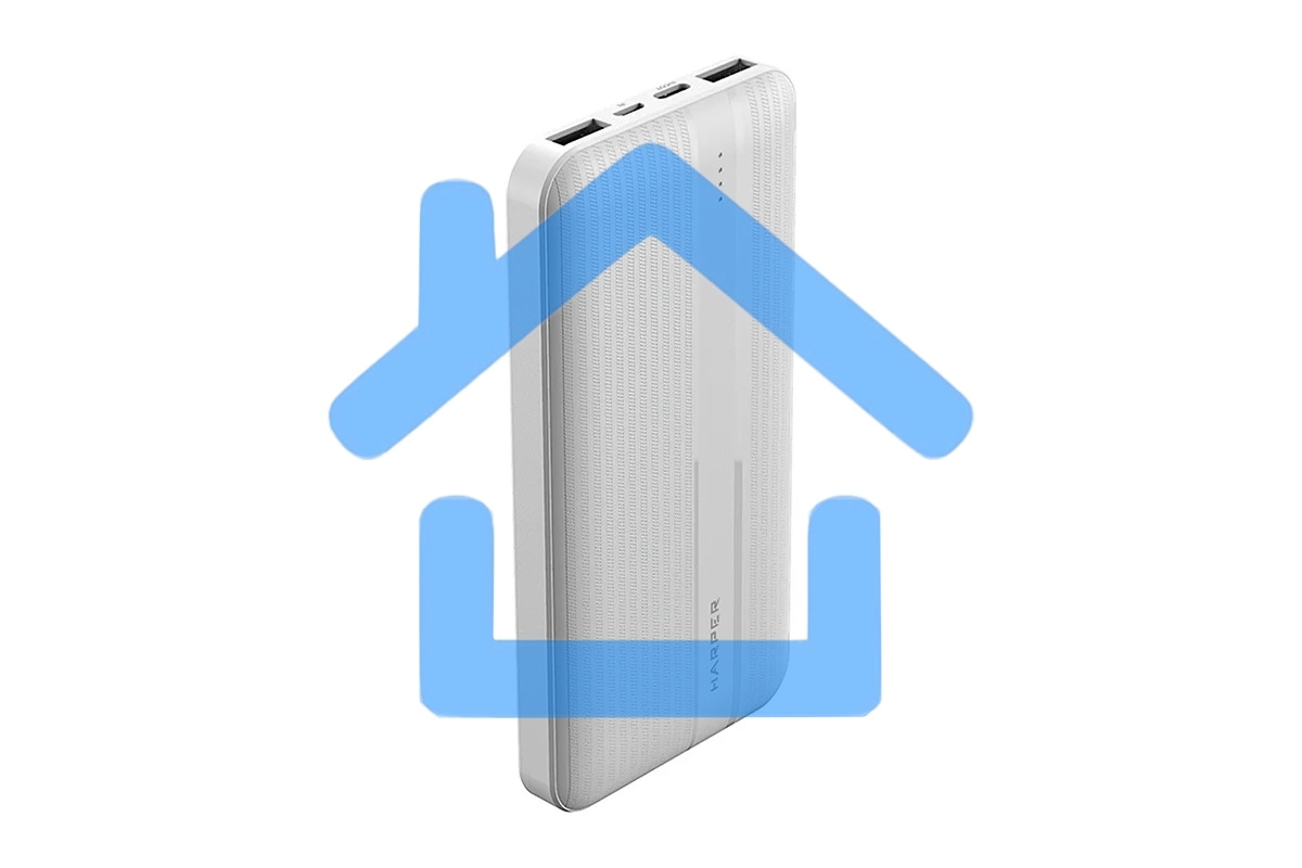 Портативный аккумулятор HARPER PB-10006 белый