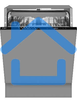 Встраиваемая посудомоечная машина Weissgauff BDW 6037, черный, 59.8 см, 13 компл., 57 дБ, класс A+++