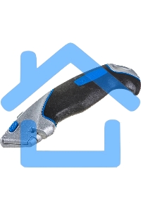 Нож ЗУБР Профессионал Эксперт А24, универсальный с автостопом и быстрой заменой лезвий, трап. лезвия А24