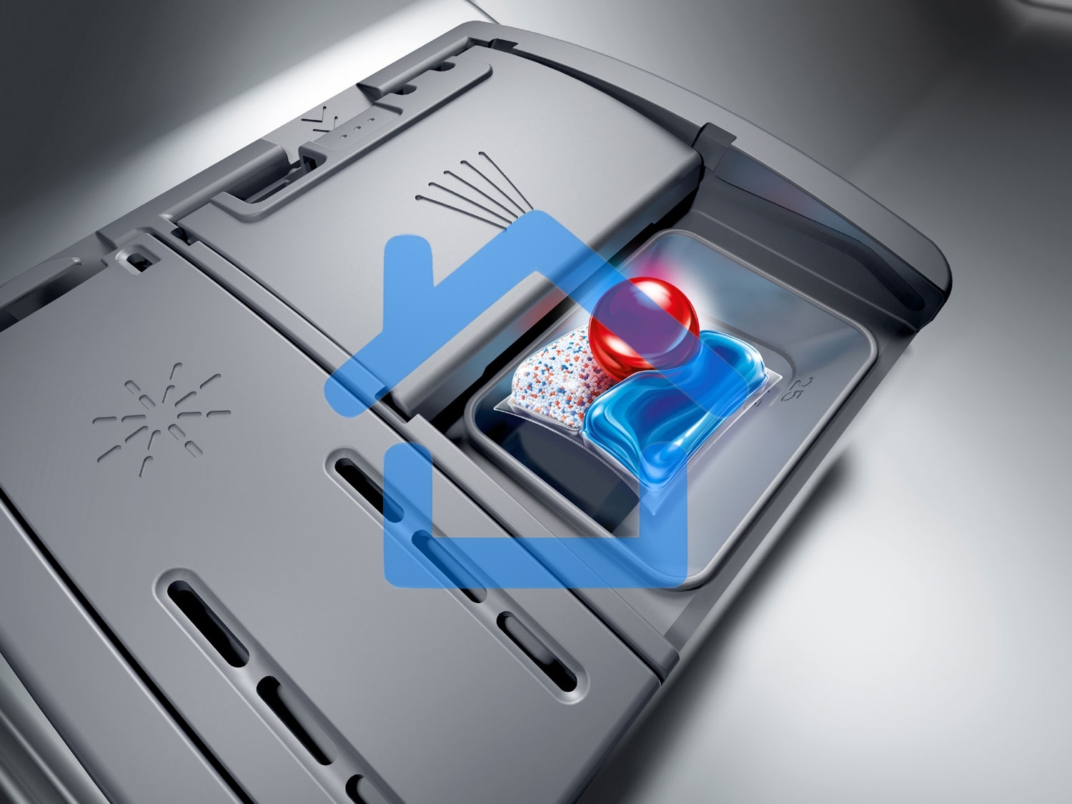 Посудомоечная машина Bosch SPS2HMW54Q, белый, 45 см, 10 компл., 43 дБ, класс A+
