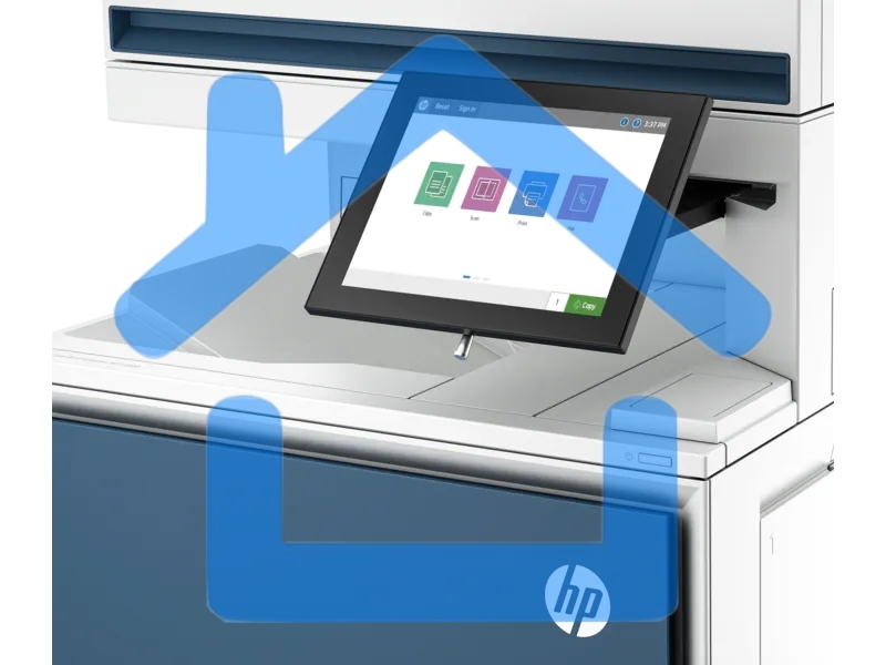 МФУ лазерное HP Color LaserJet Enterprise MFP 6800dn (6QN35A), А4, цветной, печ. 52 стр/мин., 1200x1200 dpi (печать) 600x600 dpi (скан.), Ethernet, USB