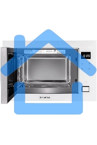 Микроволновая печь встраиваемая Maunfeld MBMO925SGW11 белый, 25 л, 900 Вт, переключатели - сенсор