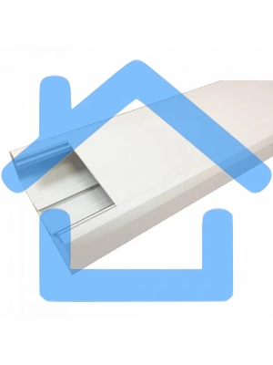 Короб Lanmaster LAN-CT120X50-WH 120x50мм белый 2м (упак.:1шт)