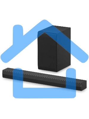 Саундбар LG S40T 2.1 100Вт+200Вт черный