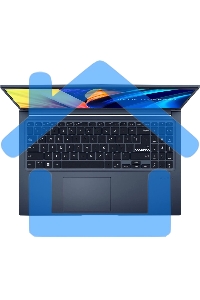Ноутбук Asus Vivobook 15 X1502VA-BQ924 синий Core i7 13620H 16Gb SSD 512Gb Intel Iris Xe graphics 15.6