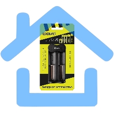 Устройство зарядное L-71USB 2х500мА Li-ion (16340/17650/18650/26650/20700 и др.) 4.2В DC USB-MicroUSB в компл. ФАZА 5032385