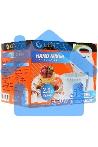 Миксер стационарный Centek CT-1119 белый/зеленый, 350 Вт