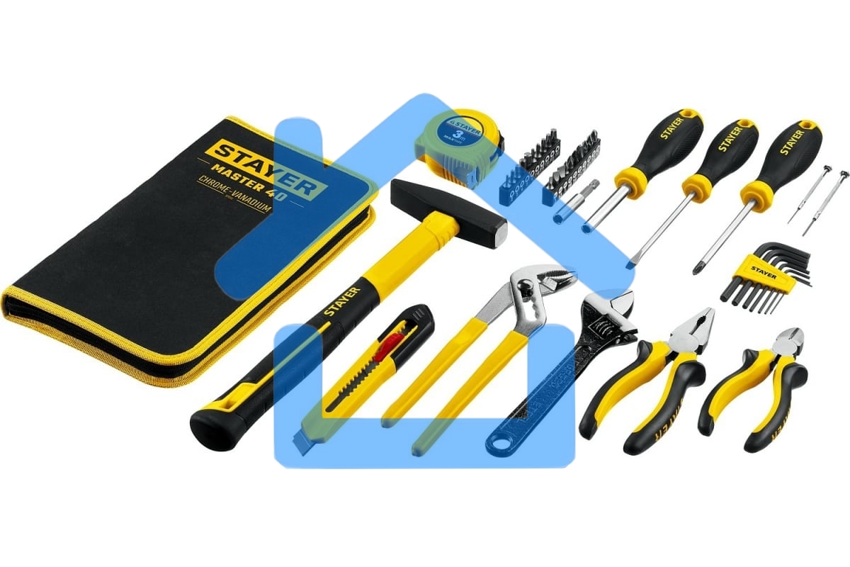 Универсальный набор инструмента STAYER Master-40 для дома 40 предм.
