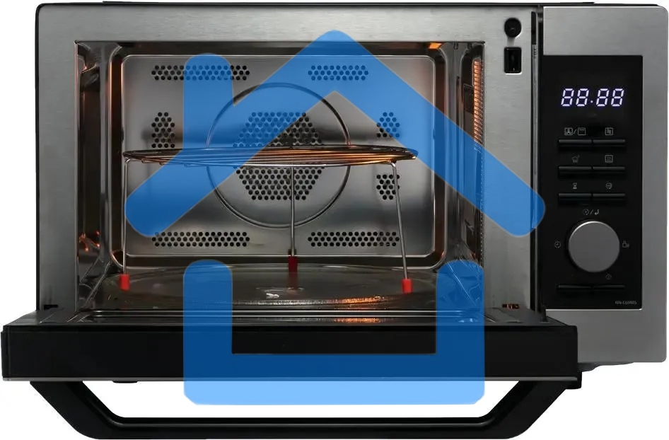 Микроволновая печь Panasonic NN-C69MSZPE нержавеющая сталь/черный 30л 1000Вт поворотный механизм, кнопки