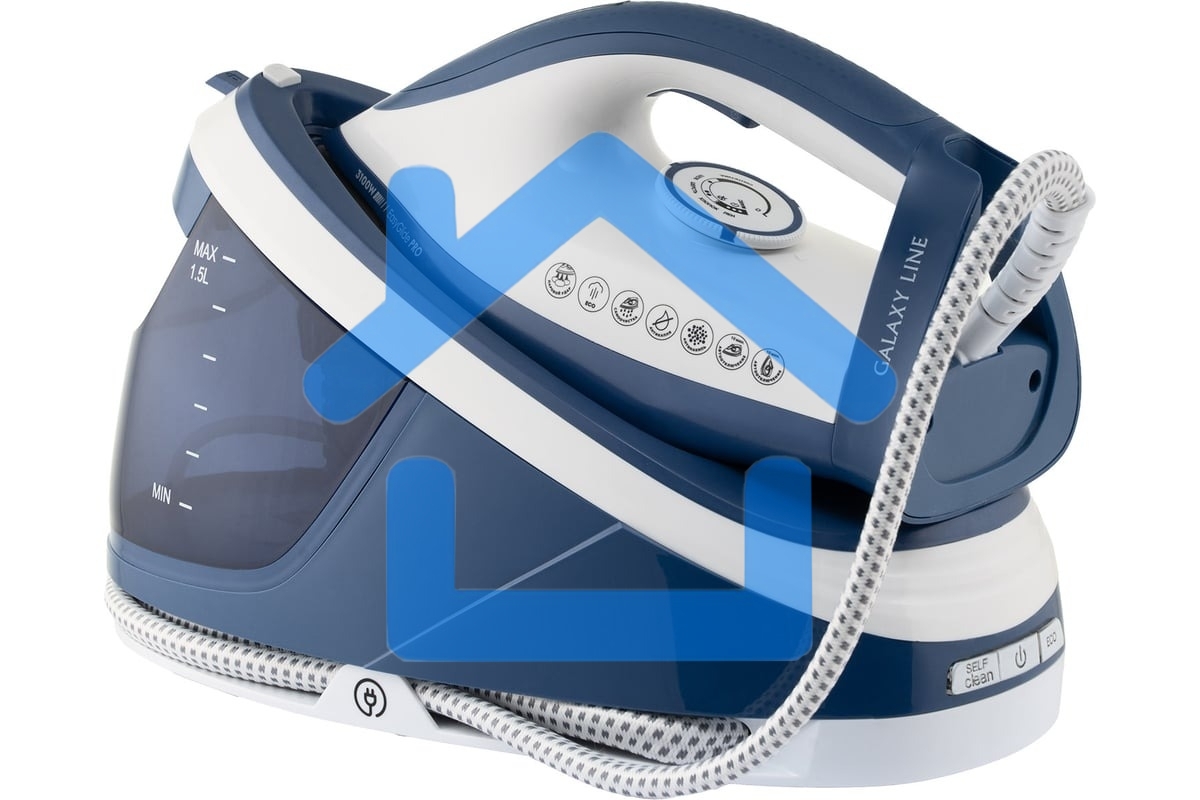 Парогенератор Galaxy Line GL 6172 3100Вт синий/белый