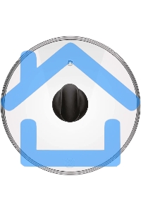 Крышка Rondell RDA-125 Weller 20см стеклянная