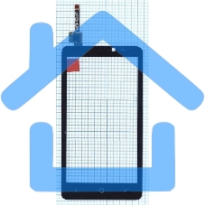 Сенсорное стекло (тачскрин) для Acer WTP-C14-5BN-FF, черное
