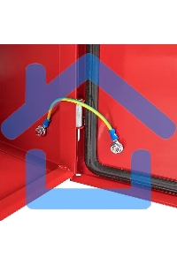 Щит с монтажной панелью EKF PROxima ЩМПг- 80.60.25 (ЩРНМ-4) RAL 3001 IP54