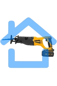 Пила сабельная аккумуляторная бесщет BRC-120, 18В Li-Ion Denzel